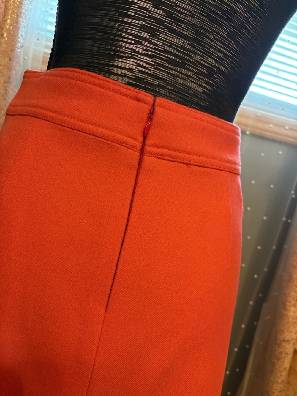 J. Crew Coral A-Line Skirt - Picture 4 of 7